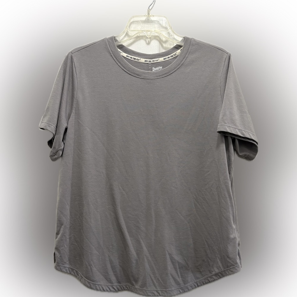 Duluth Trading Co Navy Short Sleeve Crew Tee - Picture 2 of 6